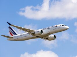 Flying Blue Promo Awards: November 2025 – Biz Class Starting at 18,750 Miles Air France Airbus A220 in flight