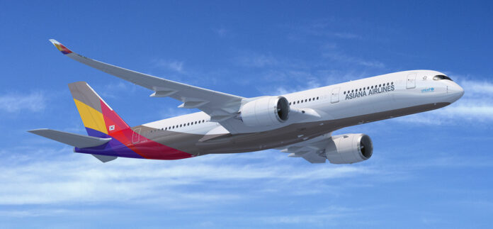 Asiana Airlines plane Asiana Airlines plane