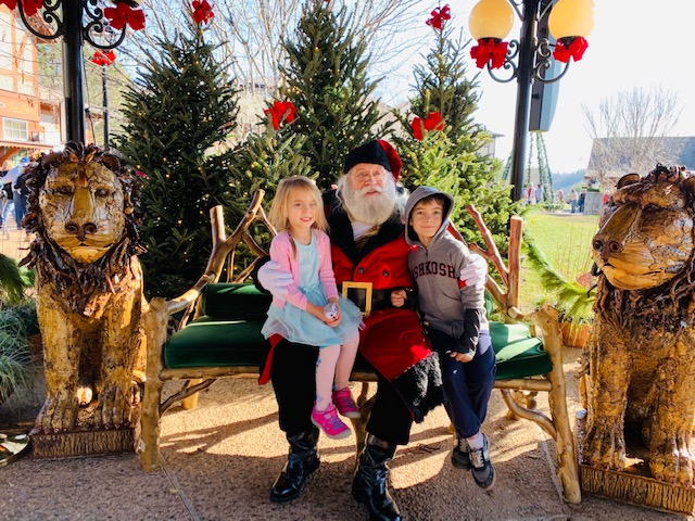 Biltmore Estate visit with Santa
