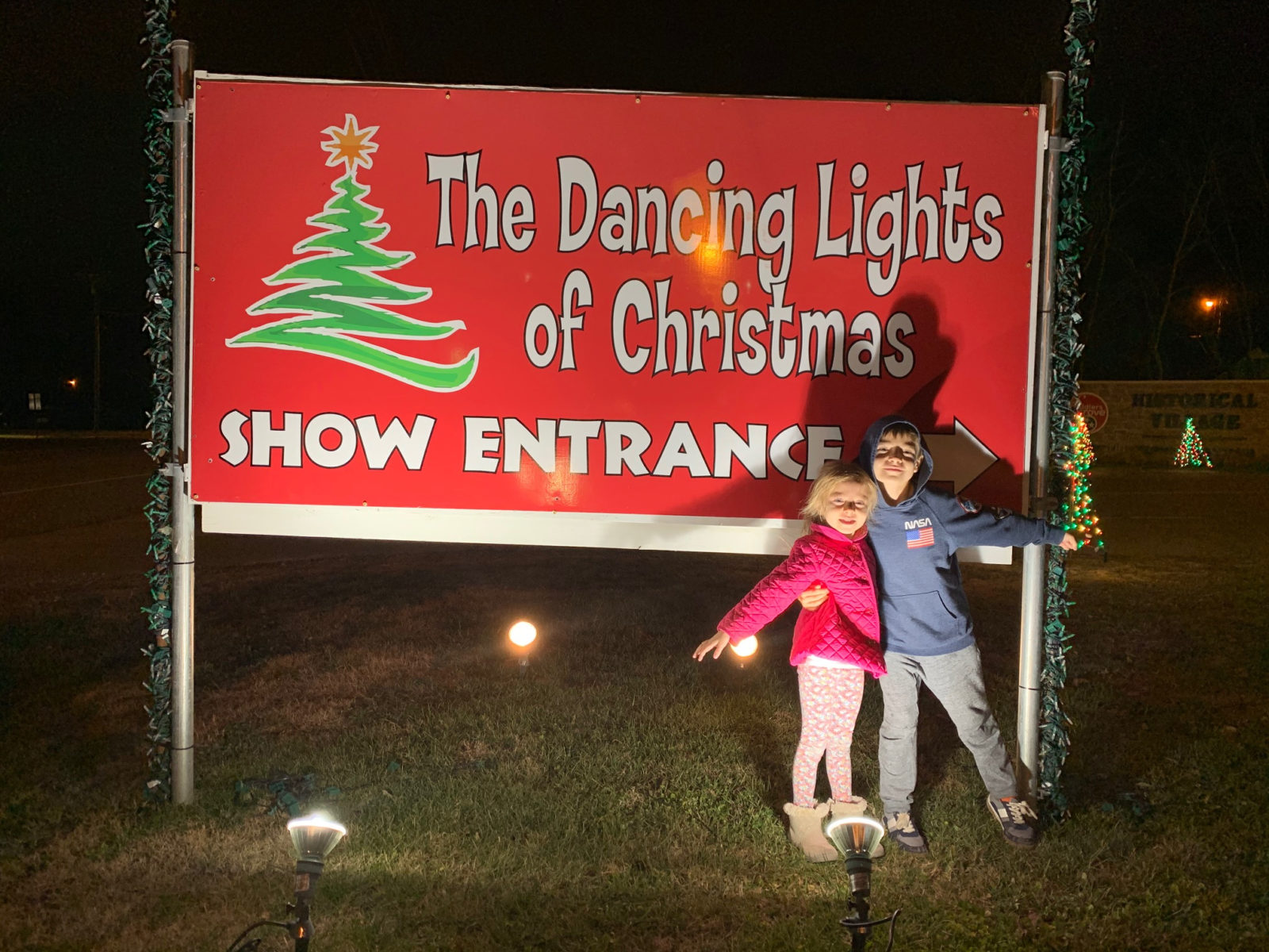 Dancing Lights of Christmas 2019 Timothy and Scarlett