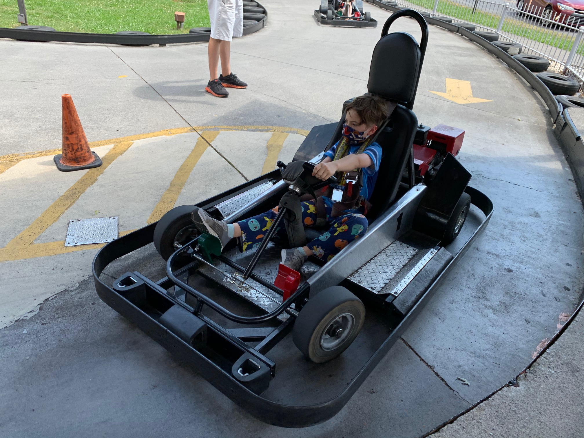 The Track Family Fun Park Pigeon Forge go karts Timothy